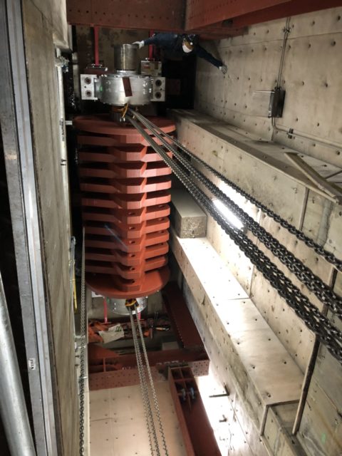 ローター上架、組み込み