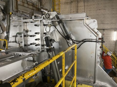 可動ケーシング完成保温復旧